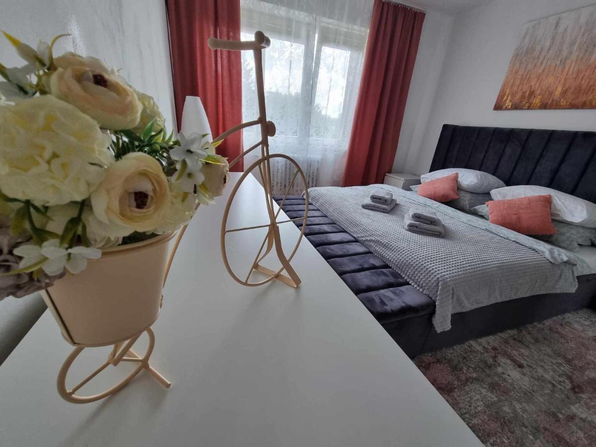 Prostorny Byt V Centru U Reky, 2 Loznice, Balkon Градец-Кралове Экстерьер фото
